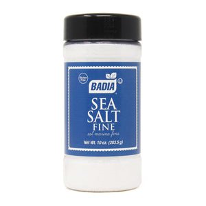 Badia Sea Salt Fine, 10 oz