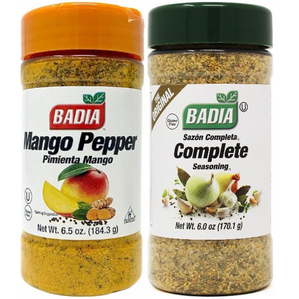 Badia Mango Pepper & Complete Seasoning Bundle — for mojo, sofrito and adobo cooking