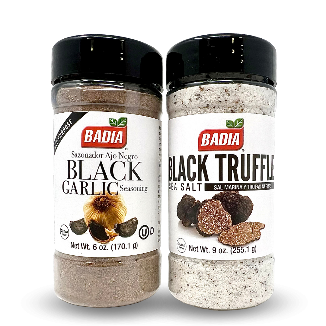 Black Garlic & Black Truffle Sea Salt Bundle