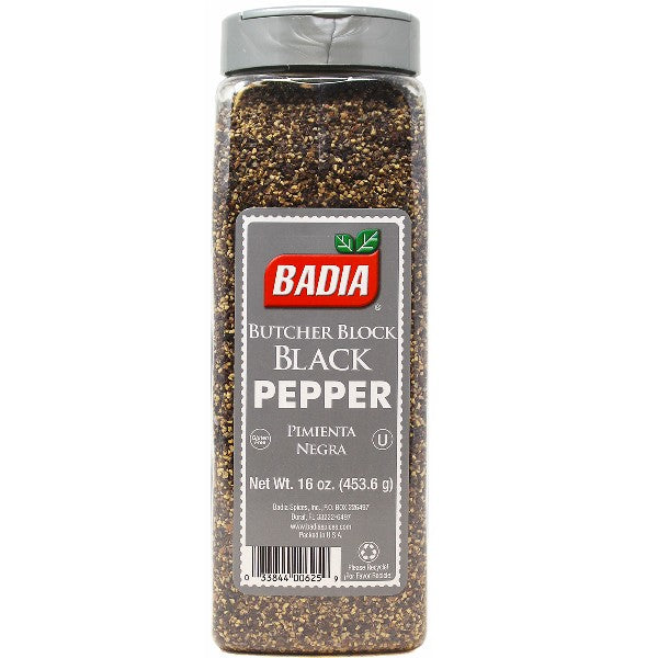 Pepper Black Butcher Block - 16 oz
