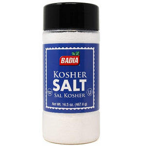 Badia Kosher Salt, 16.5 oz