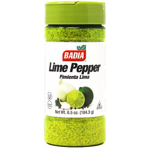 Badia Lime Pepper Seasoning, 6.5 oz