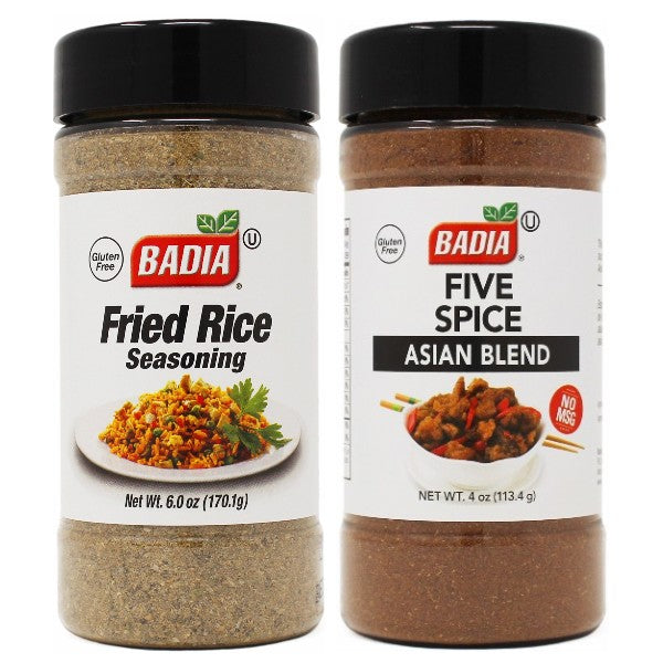 Asian Spice Sensations - Fried Rice & Five Spice Seasoning Bundle