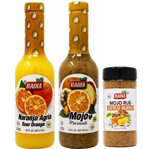Mojo Citrus Bundle - Award-Winning Marinade & Sauce, Plus Citrus Salt for Grilling & Seasoning