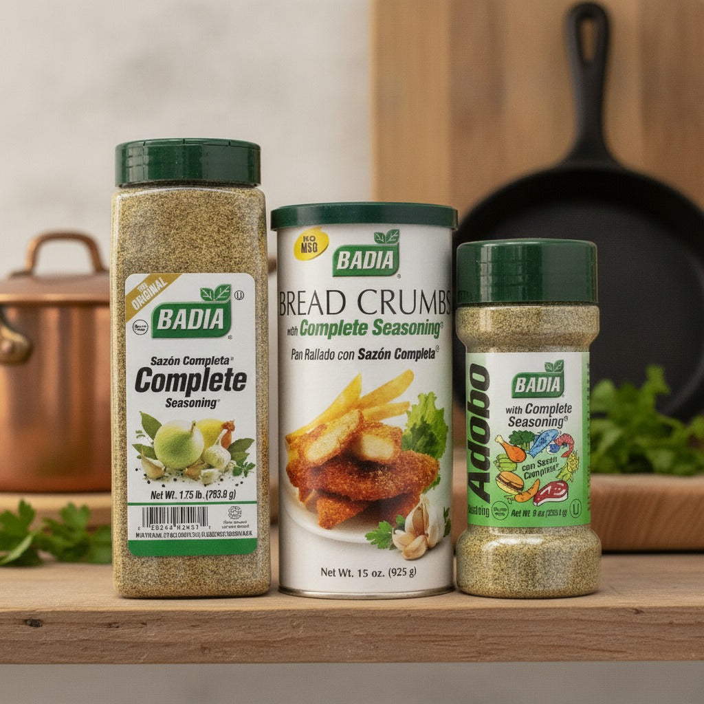 Badia Complete Seasoning, Seasoned Bread Crumbs & Adobo Bundle — lifestyle