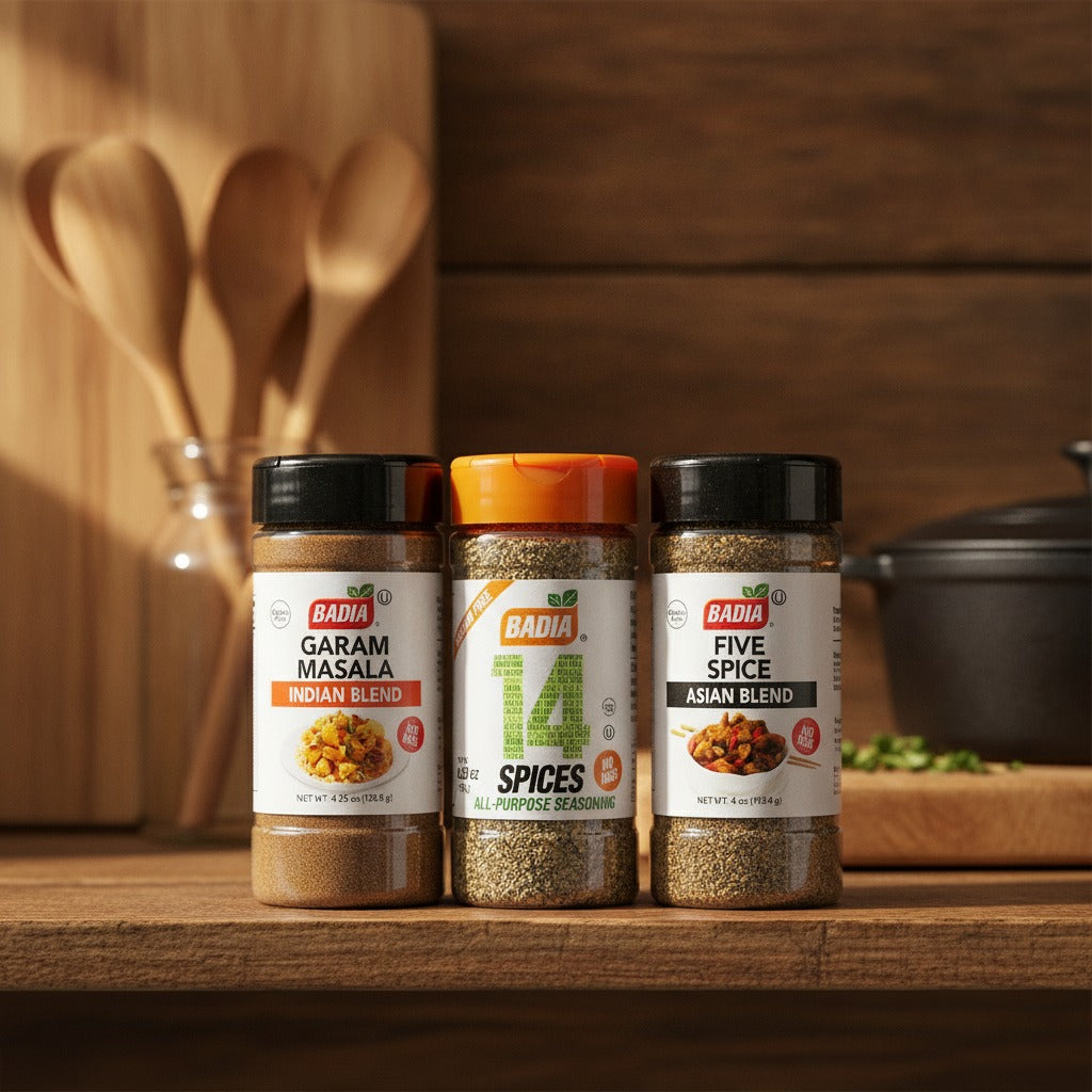 Badia Garam Masala, 14 Spices & Five Spice Bundle — lifestyle