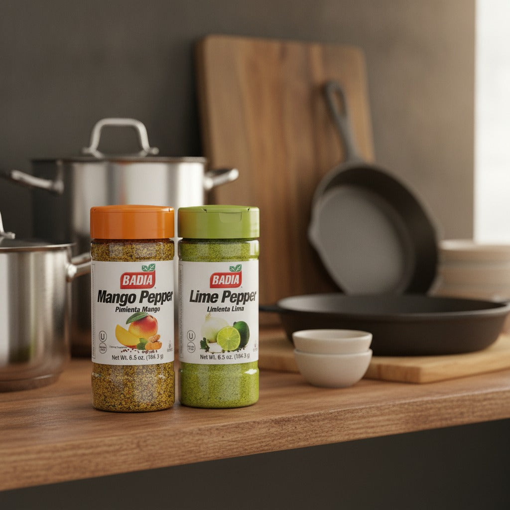 Badia Mango Pepper & Lime Pepper Bundle — lifestyle