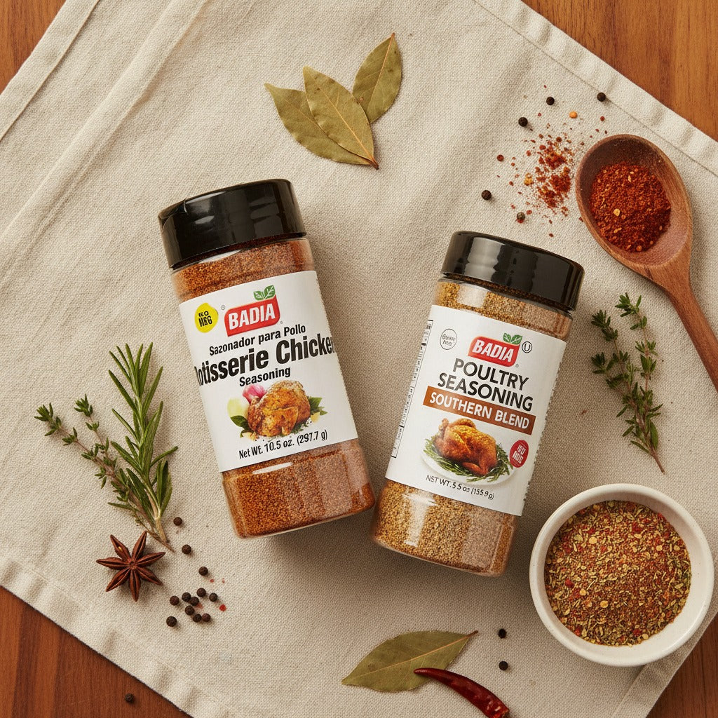 Badia Rotisserie Chicken & Southern Poultry Seasoning Bundle — lifestyle