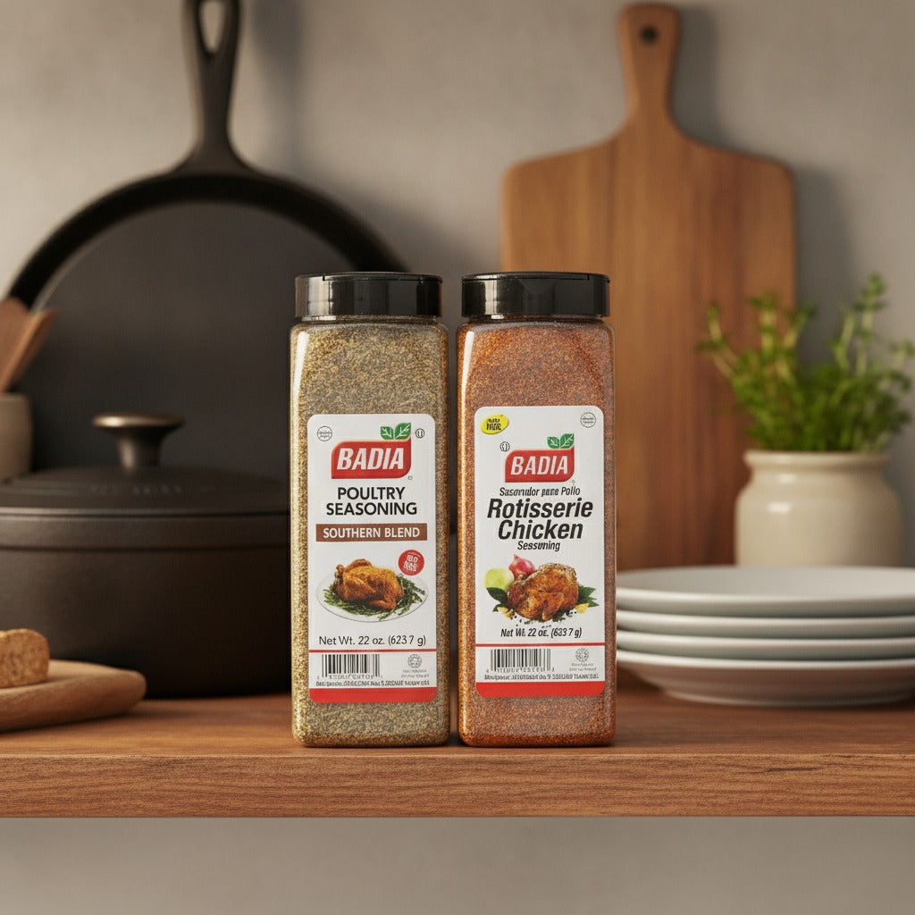 Badia Rotisserie Chicken & Southern Poultry Seasoning Bundle — lifestyle