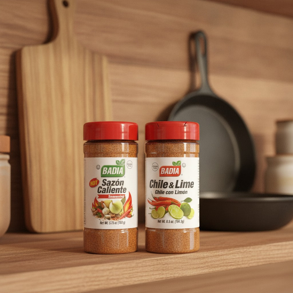 Badia Sazón Caliente & Chile Lime Bundle — lifestyle