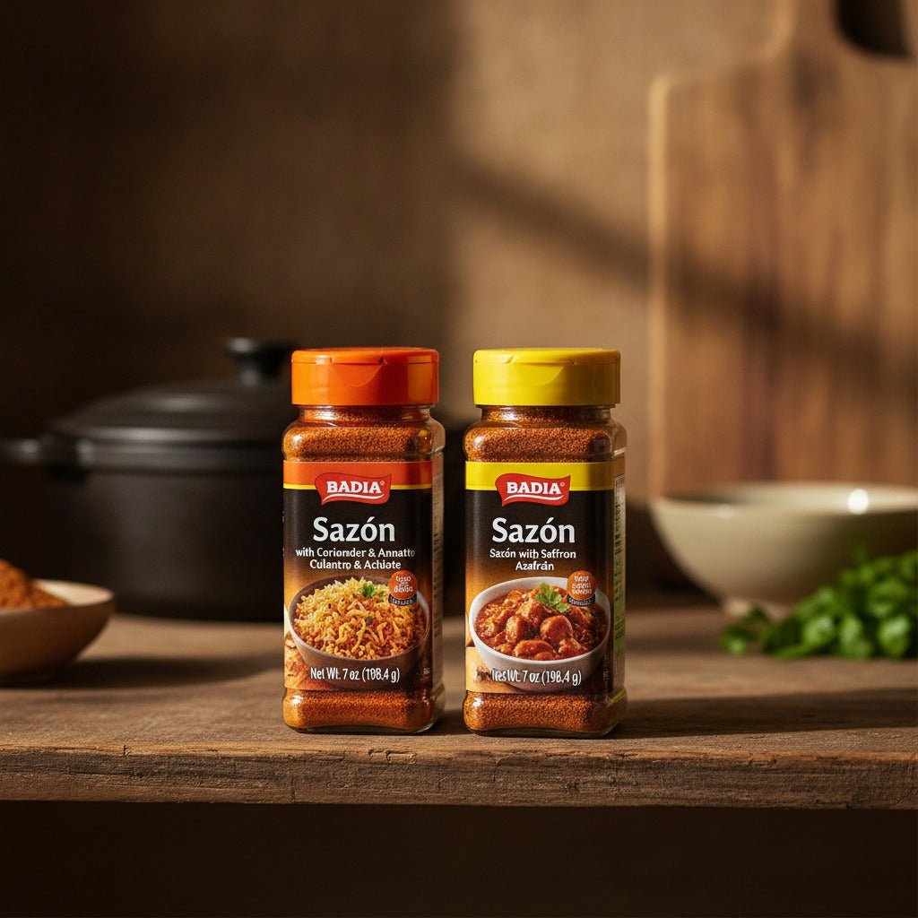 Badia Sazón with Saffron & Sazón with Coriander and Annatto Bundle — lifestyle