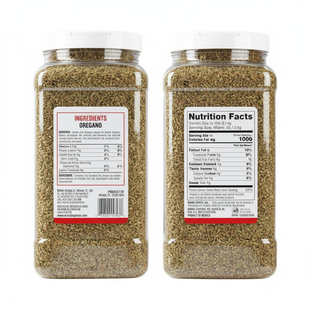 Badia Oregano Whole, 1.35 lb, Pack of 2