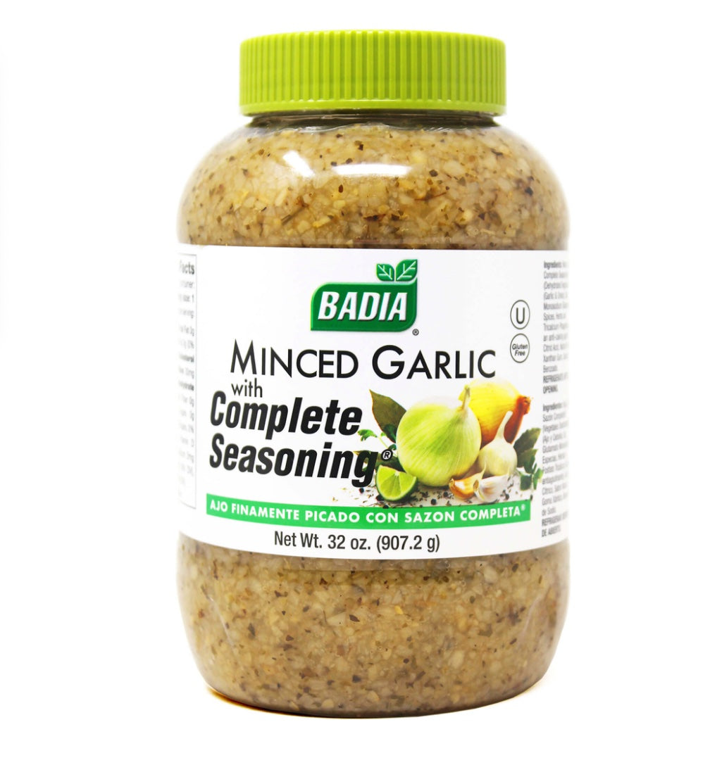 Minced Garlic with Complete Seasoning 32oz