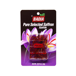 Badia Saffron Spanish Spice, 0.141 oz