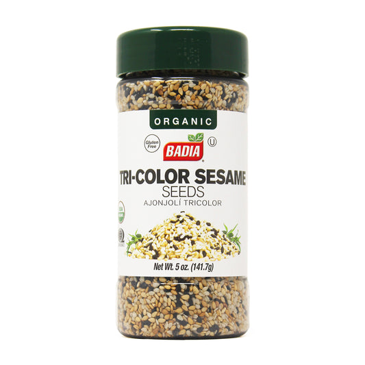 Organic Tri-Color Sesame Seeds - 5 oz