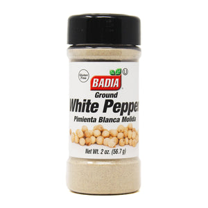 Badia White Pepper Ground Spice, 2 oz
