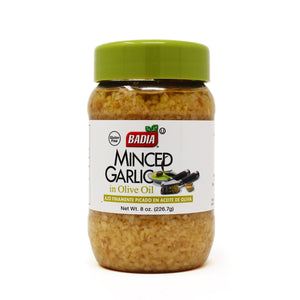 Badia Minced Garlic in Olive Oil, 8 oz