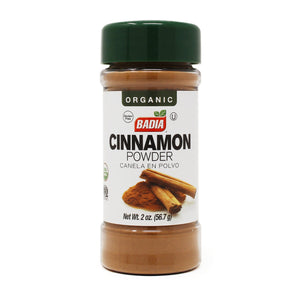 Badia Organic Cinnamon Powder Spice, 2 oz