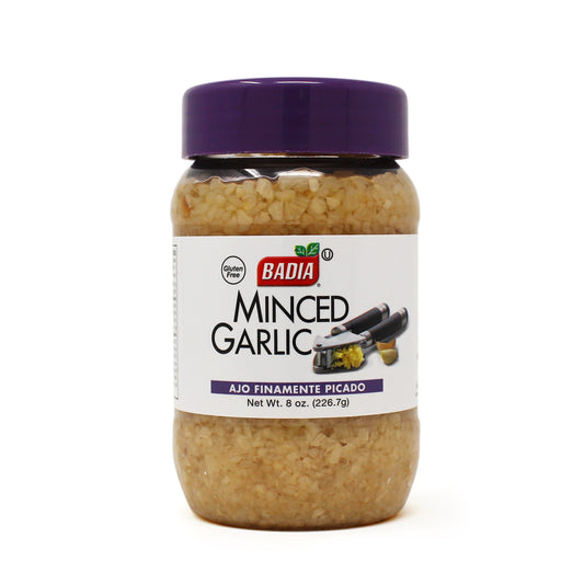Minced Garlic in Water -  8 oz