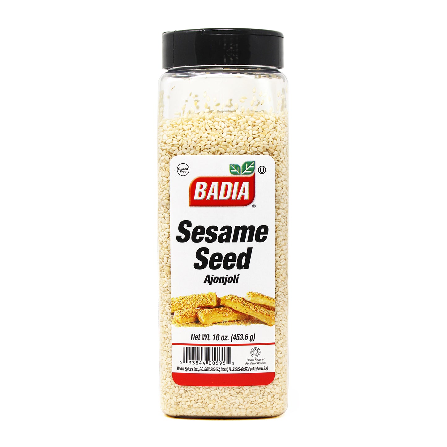 Sesame Seed Hulled - 16 oz
