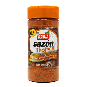 Badia Sazón Tropical with Coriander & Annatto, 6.75 oz