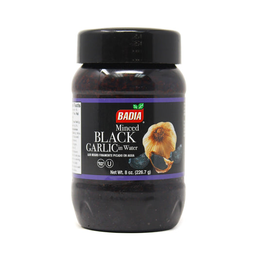 Minced Black Garlic in Water  - 8 oz