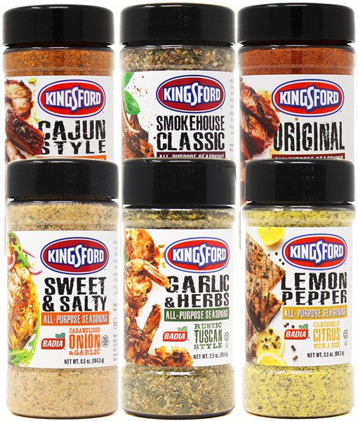 Kingsford Six Pack All Purpose Seasonings
