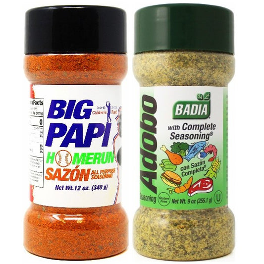Big Papi Homerun Sazon & Complete Seasoning® Bundle