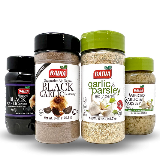 Minced Black Garlic & Parsley Seasoning - Bundle