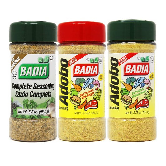 Adobo & Complete Seasoning Sampler Bundle