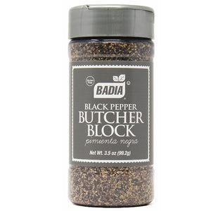 Badia Black Pepper Butcher Block Spice, 3.5 oz