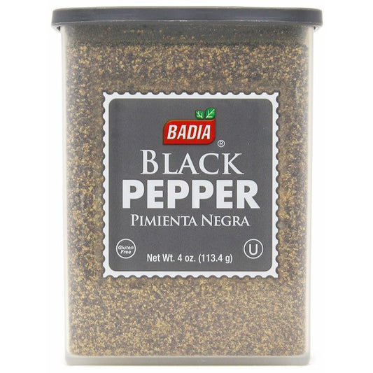 Can Pepper Black Ground -  4 oz