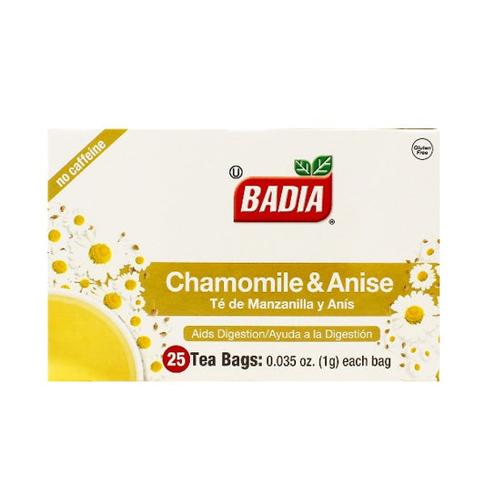 Chamomile & Anise Tea Bags – 25 Bags