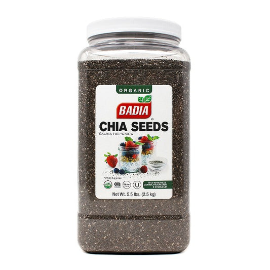 Organic Chia Seeds - 5.5 lbs