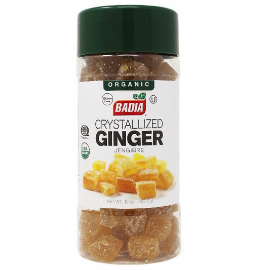 Organic Crystallized Ginger - 10 oz