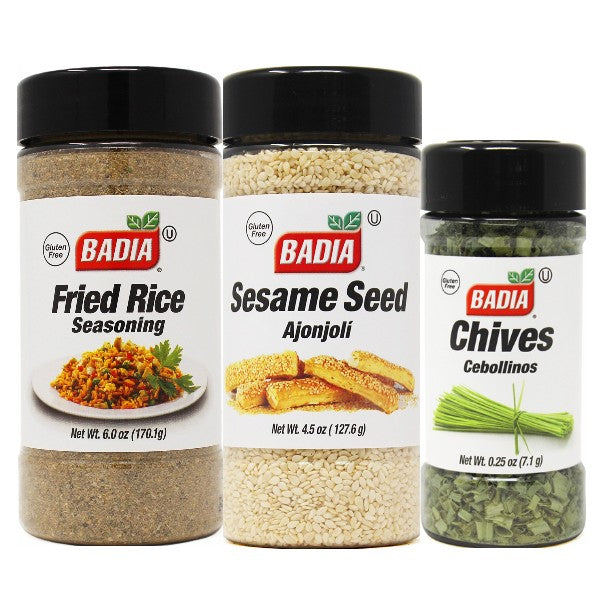 Compressed Rice Seasoned Badia Fried Rice Seasoning, Sesame Seed | Bodega Badia