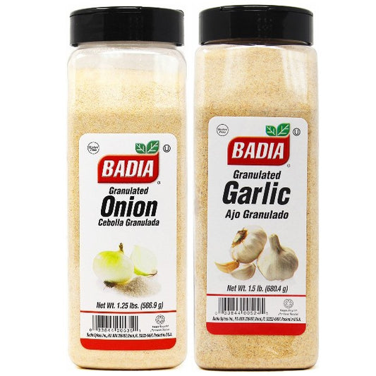 Granulated Onion & Garlic  Bundle
