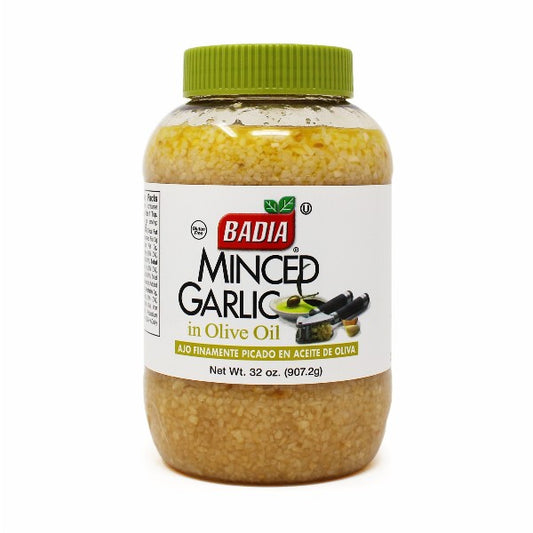 Minced Garlic in Olive Oil - 32 oz