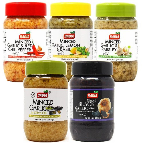 Minced Garlic Flavor Bundle