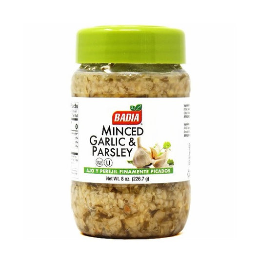 Minced Garlic & Parsley - 8oz