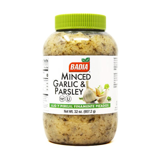 Minced Garlic & Parsley – 32 oz