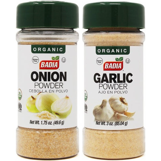 Organic Garlic & Onion Powder Bundle