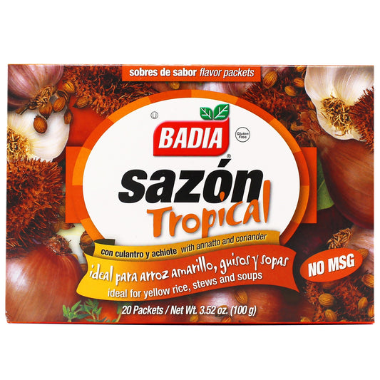 Sazón Tropical® with Coriander & Annatto - 3.5 oz