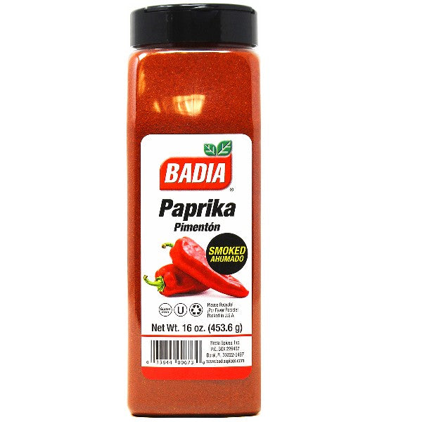 Badia Smoked Paprika Spice, 16 oz — BBQ rub for ribs, brisket and grilled chicken
