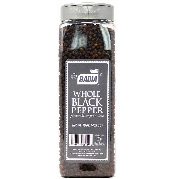 Pepper Black Whole -  16 oz