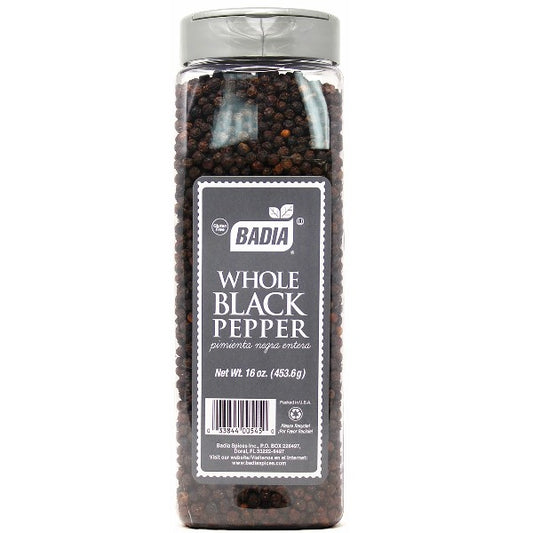 Pepper Black Whole -  16 oz