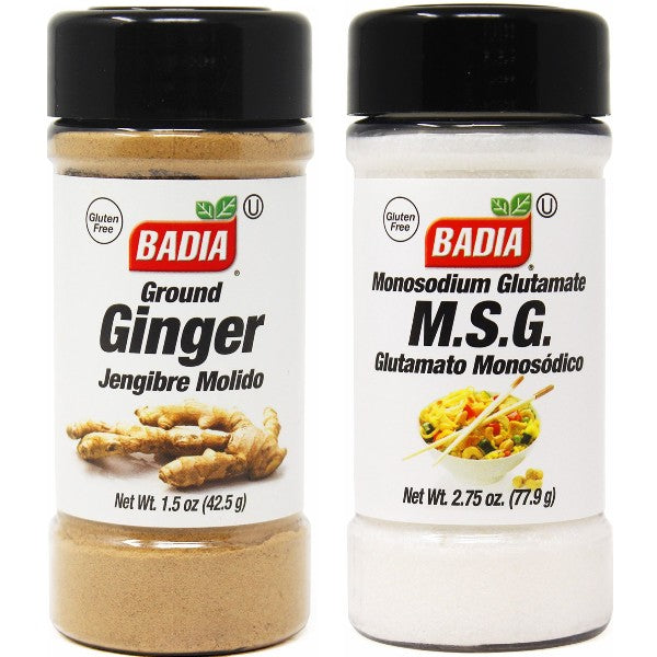 Asian Essential Spices Bundle - Ginger & M.S.G.