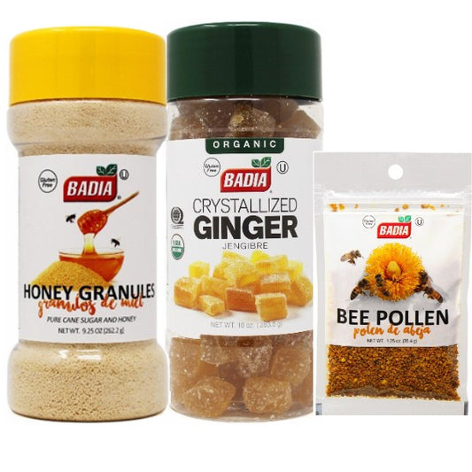 Honey, Ginger & Bee Pollen Bundle