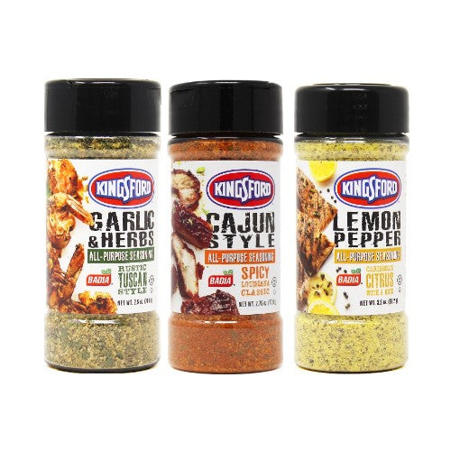 Kingsford Lemon, Cajun & Garlic Herbs Small Bundle
