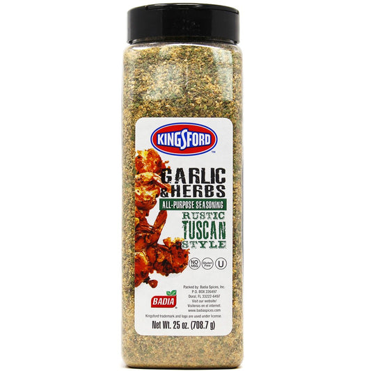 Kingsford Garlic & Herbs All-Purpose Seasoning – 25 oz